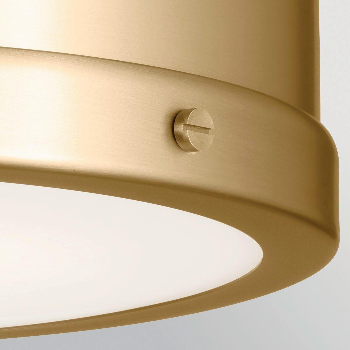 HÄNGELEUCHTE Kichler 14,6/36,2 cm  - Goldfarben, Design, Glas/Metall (14,6/36,2cm) - Elstead Lighting
