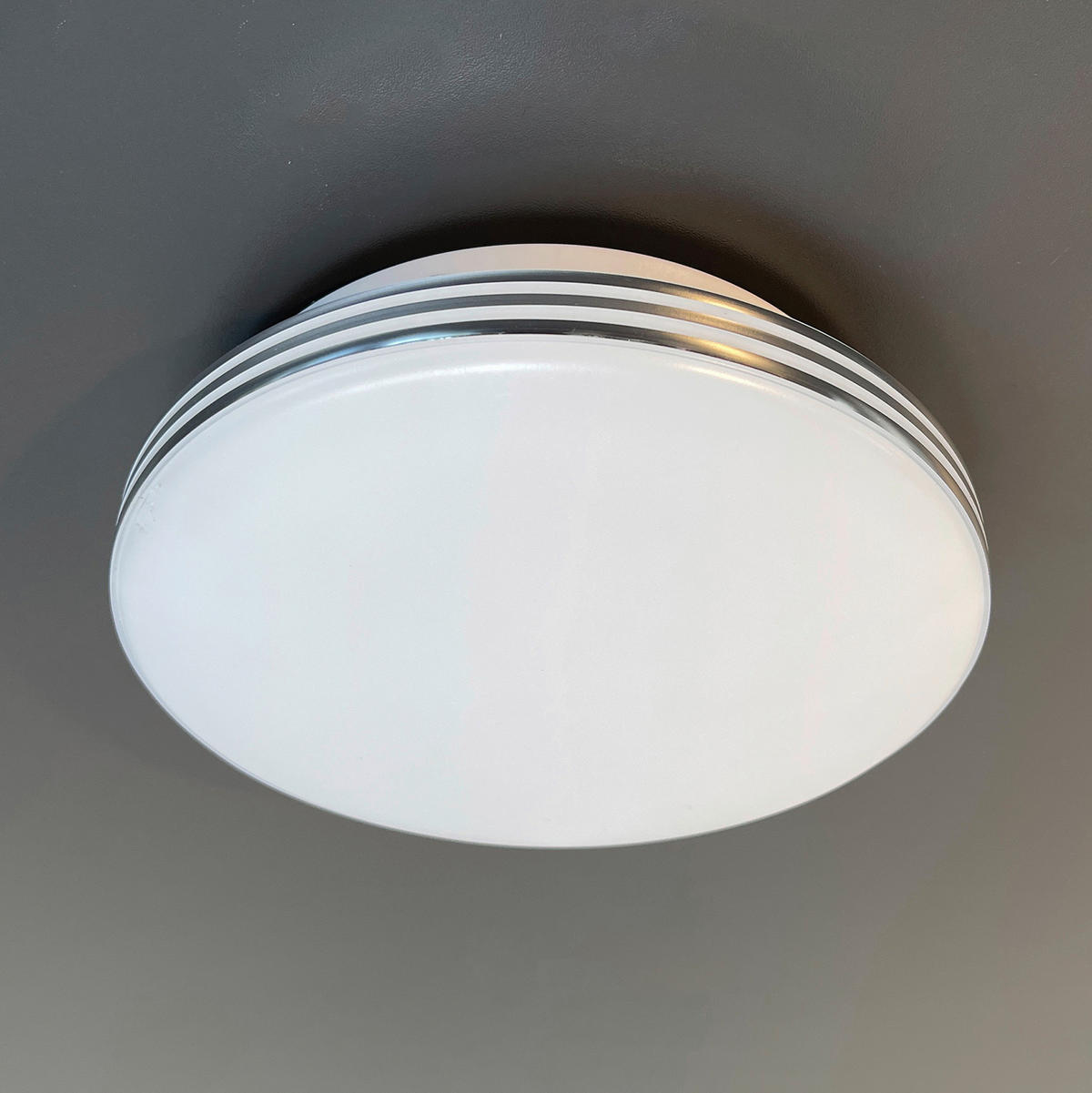 LED-DECKENLEUCHTE   16 cm   - Weiss, Konventionell, Glas (16cm) - Fischer & Honsel