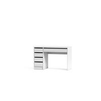SCHREIBTISCH 120/55/77,6 cm Weiß  - Weiß, MODERN, Holzwerkstoff (120/55/77,6cm) - Livetastic