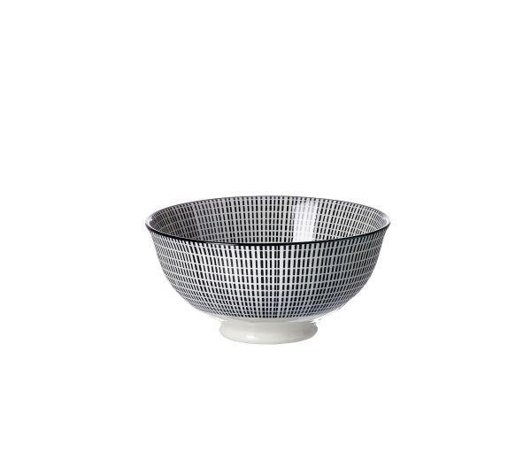 SCHALE Takeo 12 cm   - Schwarz/Weiß, Basics, Keramik (12cm) - Ritzenhoff Breker