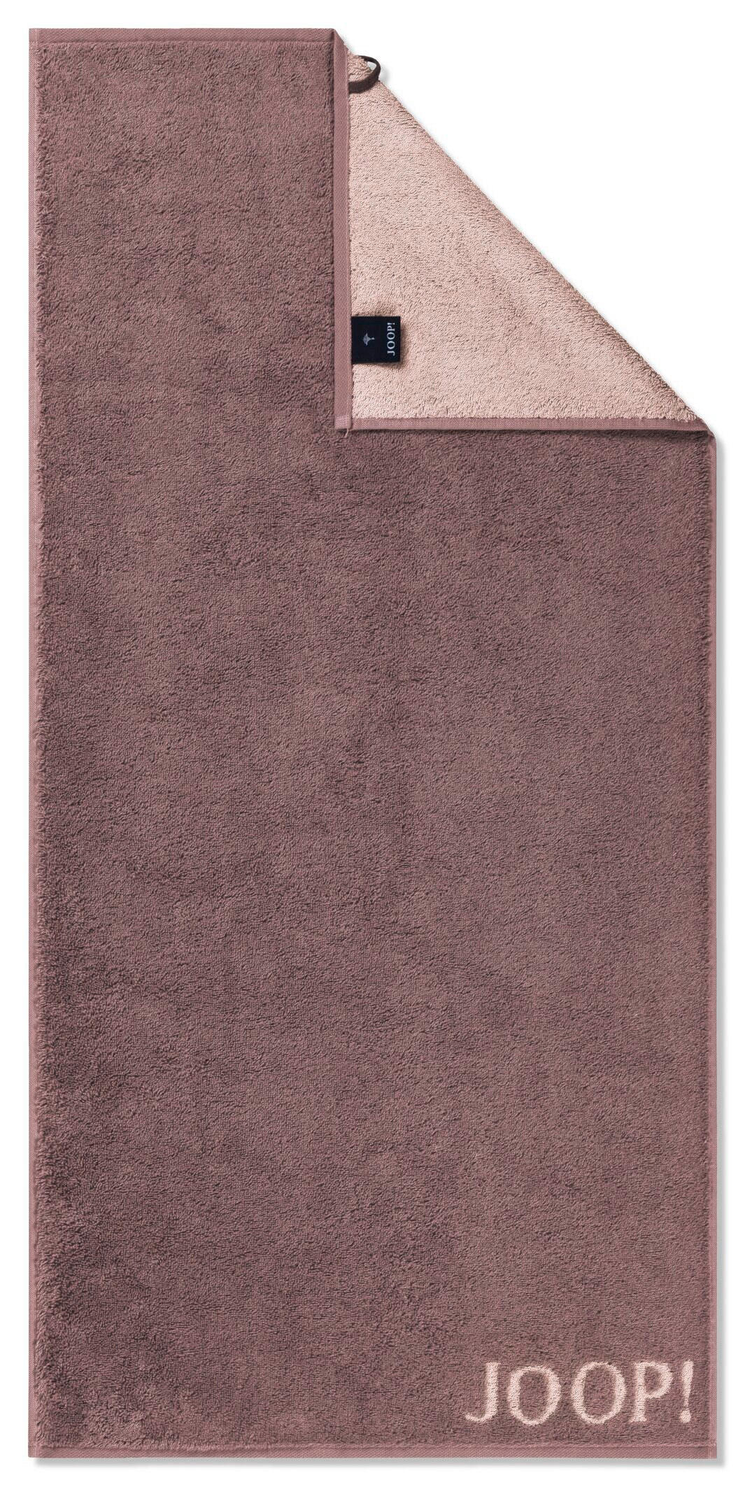 HANDTUCH Contour Doubleface Beige, Mauve  - Beige/Mauve, Basics, Textil (50/100cm) - Joop!