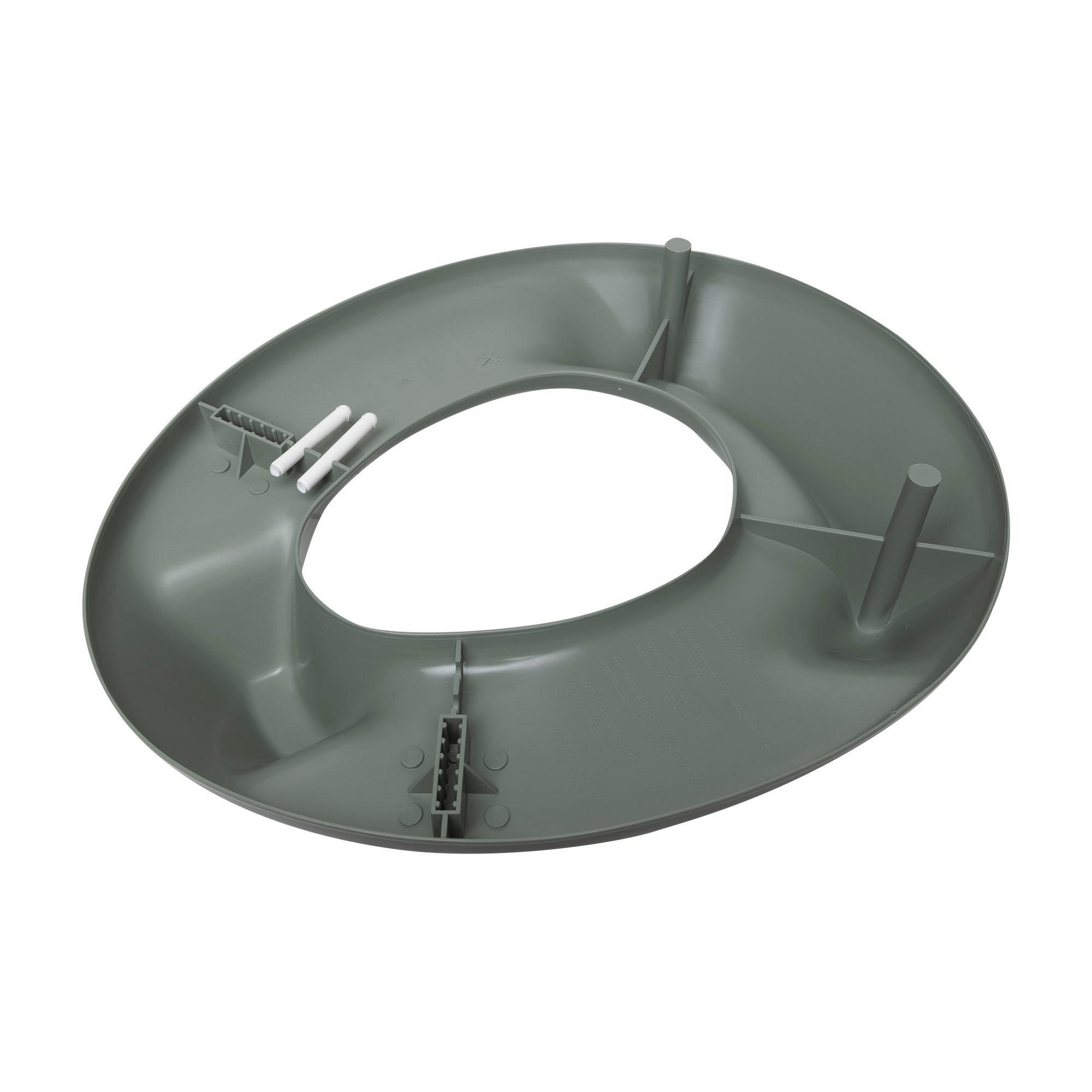 TOILETTENTRAINER Breeze Green  - Grün, Basics, Kunststoff (36,5/30,5/8,5cm) - Bebe Jou