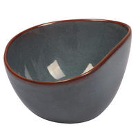 MÜSLISCHALE ORGANIC DENIM  - Hellblau, Trend, Keramik (14,5/11,5/8cm) - Novel