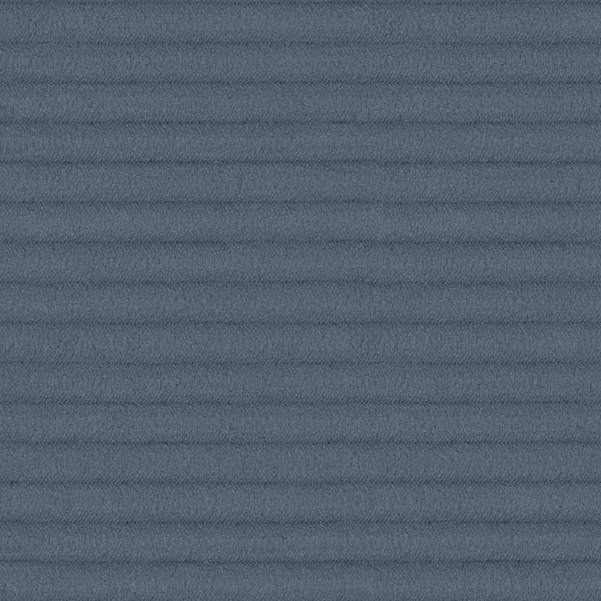 Ecksofa inkl. Funktionen Graublau Cord  - Graublau/Schwarz, MODERN, Kunststoff/Textil (238/168cm) - Stylife