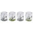 Adventkerzen Set im Glas Weiß - Weiß, Glas (5,5/6,5cm) Adventkerzen Set im Glas Weiß - Weiß, Glas (5,5/6,5cm)