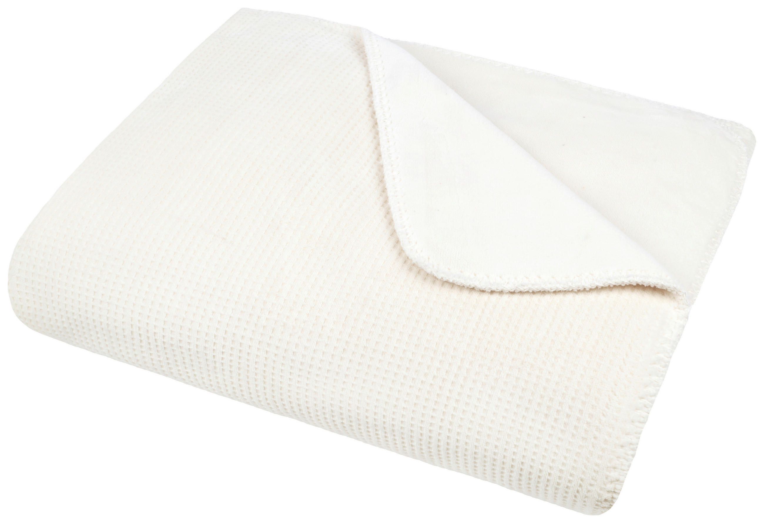 DECKE 150/200 cm  - Creme, Basics, Textil (150/200cm) - Novel