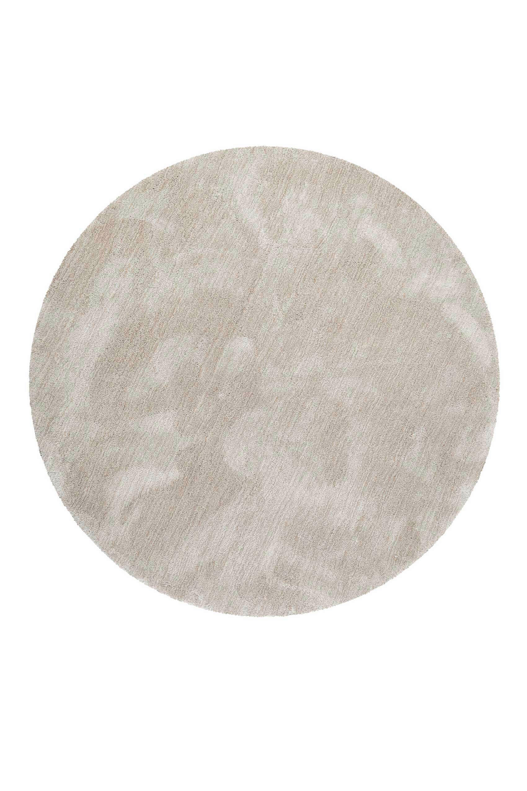 HOCHFLORTEPPICH 120 cm #relaxx Sandfarben rund  - Sandfarben, KONVENTIONELL, Textil (120cm) - Esprit