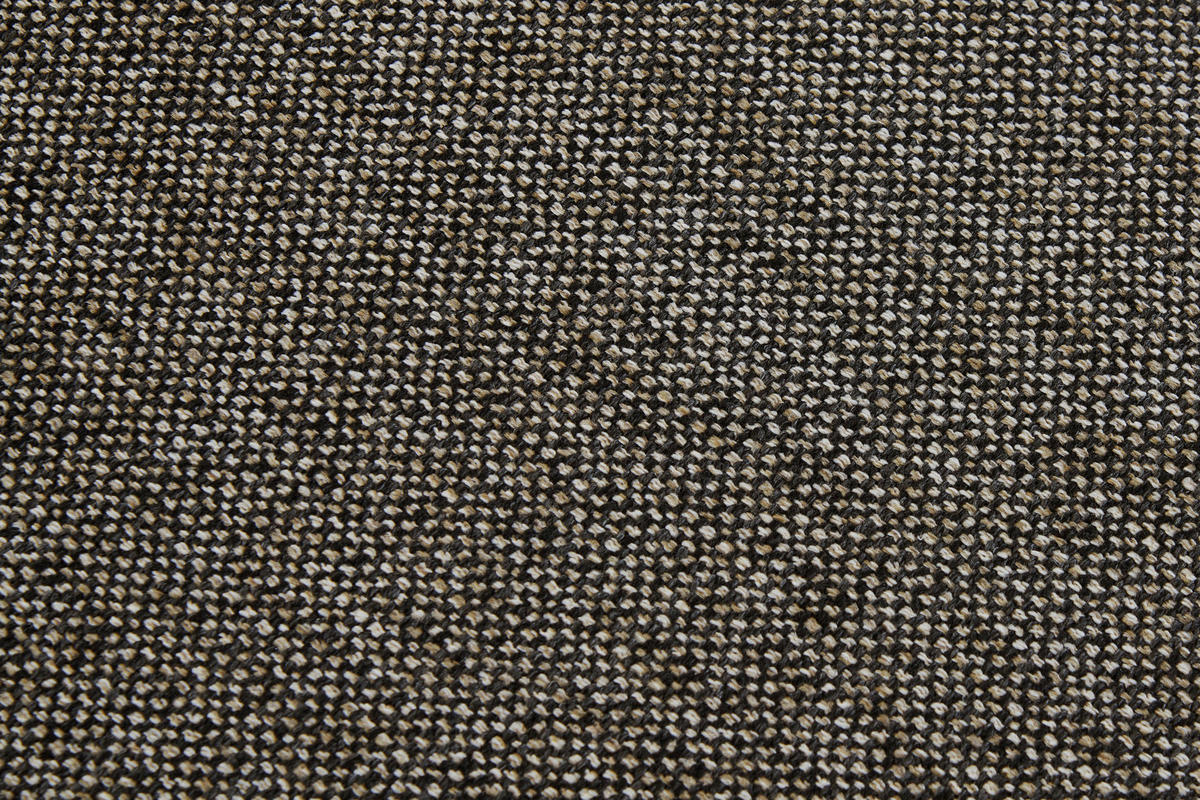 STUHL Webstoff Grau, Nussbaumfarben  - Nussbaumfarben/Grau, Design, Textil/Metall (53/79/58cm) - Novel