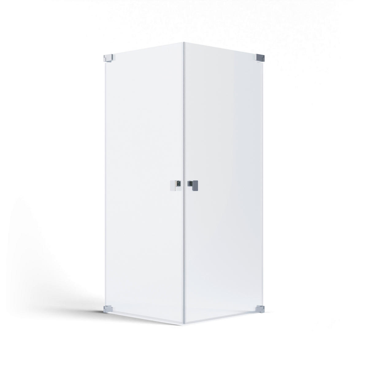 DUSCHKABINE 100/200/90 cm  in Chromfarben  - Chromfarben, MODERN, Glas/Metall (100/200/90cm) - Schöner Wohnen