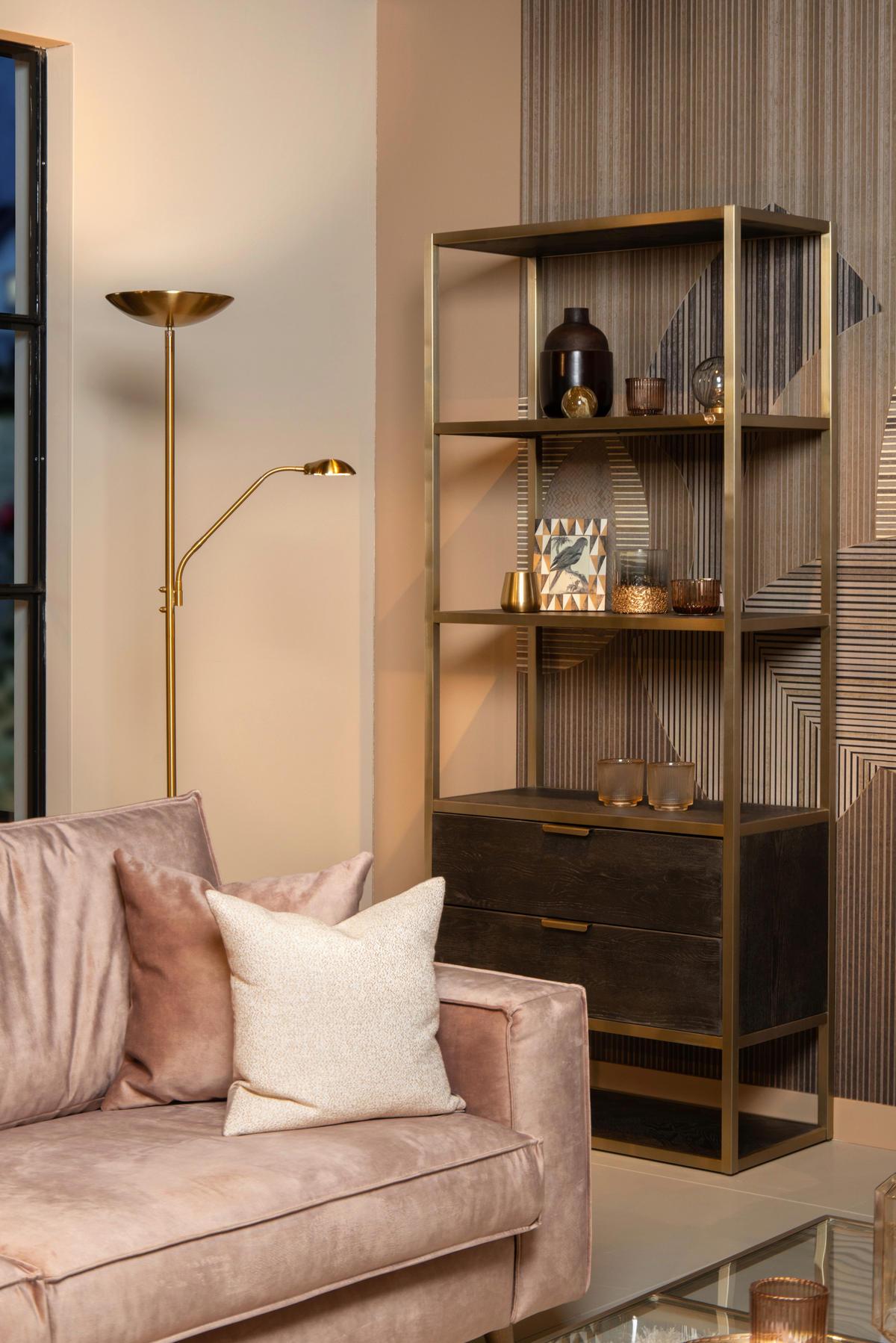 LED-STEHLEUCHTE - Design (25.4/53.2/180cm) - Lucide