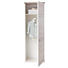 GARDEROBENSCHRANK tiefgezogen Grau, Weiß - Weiß/Grau, LIFESTYLE, Holzwerkstoff/Metall (64,2/196,5/38,3cm) - Hom`in GARDEROBENSCHRANK tiefgezogen Grau, Weiß - Weiß/Grau, LIFESTYLE, Holzwerkstoff/Metall (64,2/196,5/38,3cm) - Hom`in