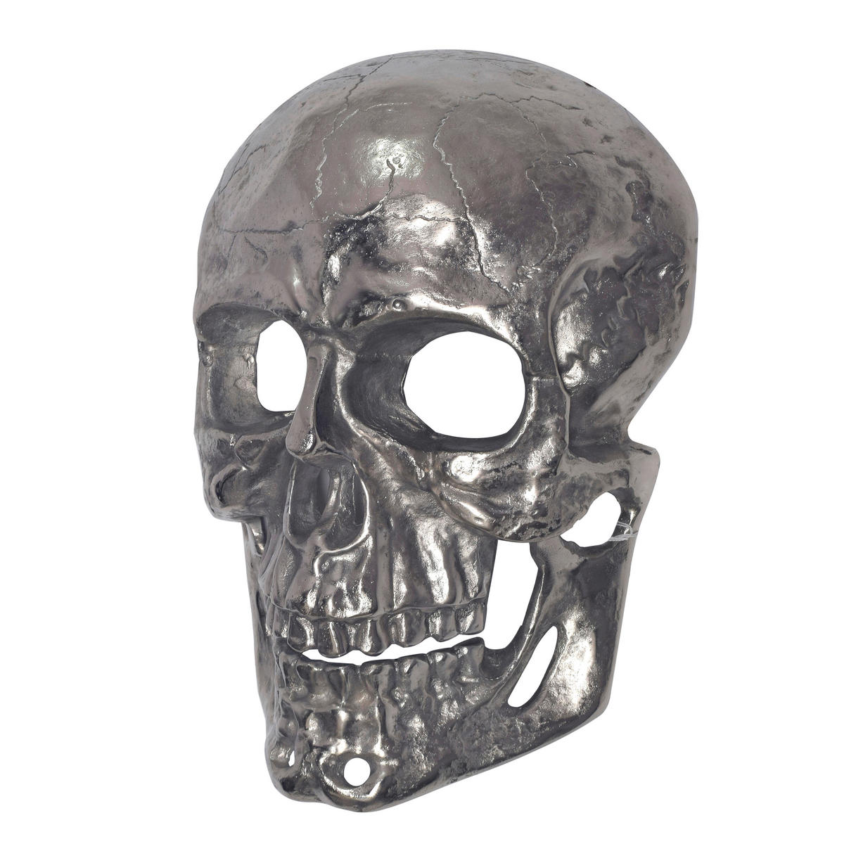 WANDDEKO  - Silberfarben, Design, Metall (30/41/15,5cm) - Livetastic