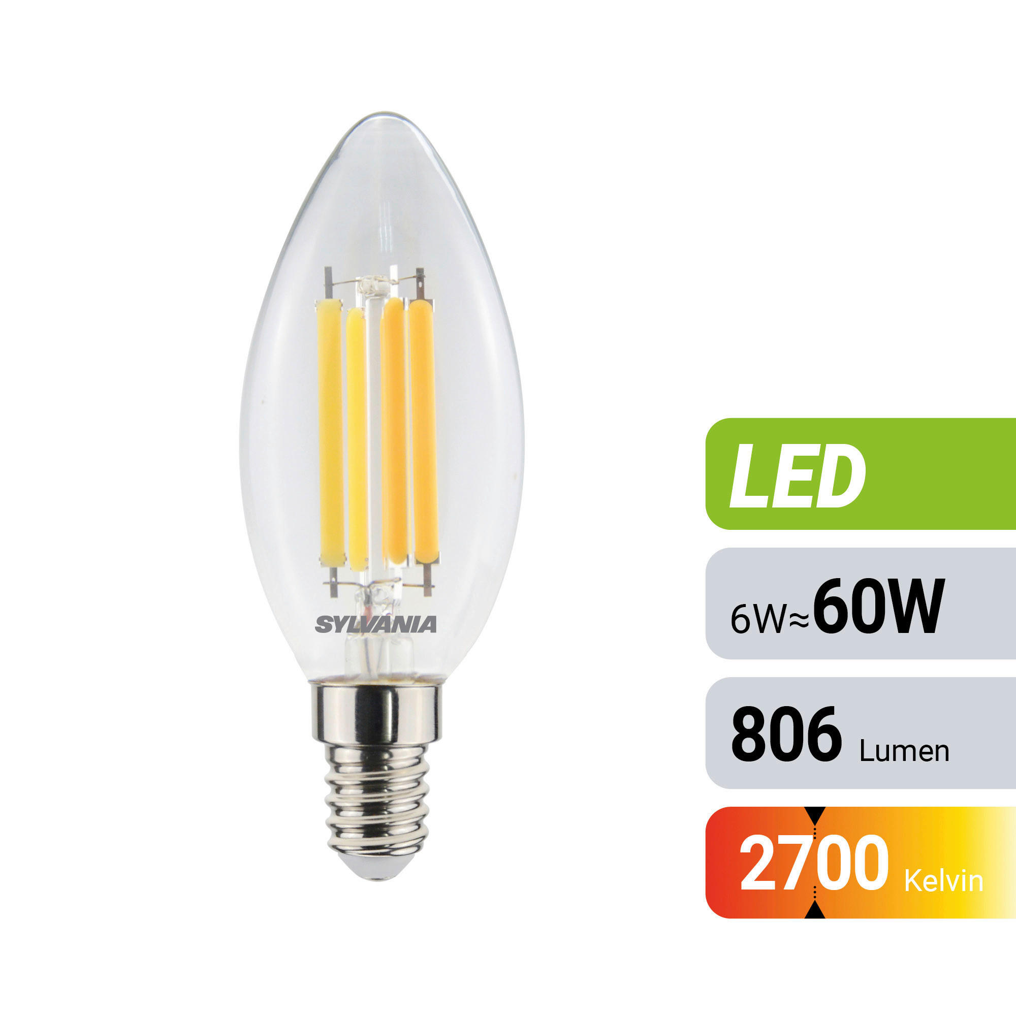 BEC LED CU FILAMENT