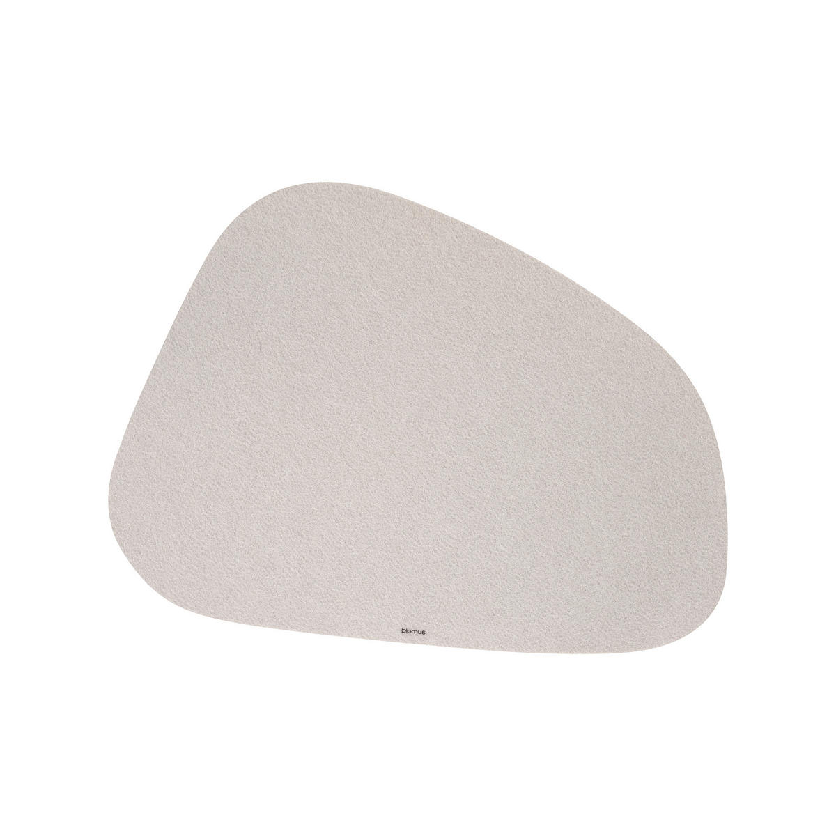 PLATZDECKCHEN Textil Filz Hellgrau  - Hellgrau, Basics, Textil (48,5/35/0,4cm) - Blomus