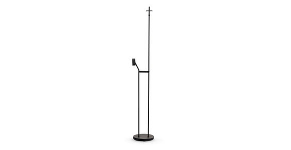 KLEIDERSTÄNDER in Schwarz 45/175/29 cm   - Schwarz, Design, Metall (45/175/29cm) - Xora