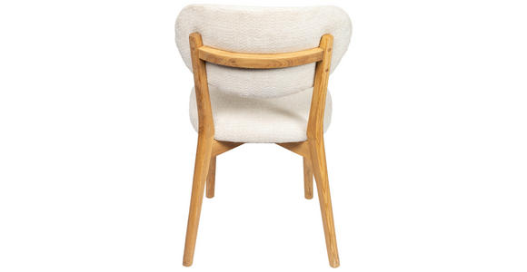 STUHL  Stoffauswahl Webstoff  - Eichefarben/Beige, MODERN, Holz/Textil (51/86/60cm) - Carryhome