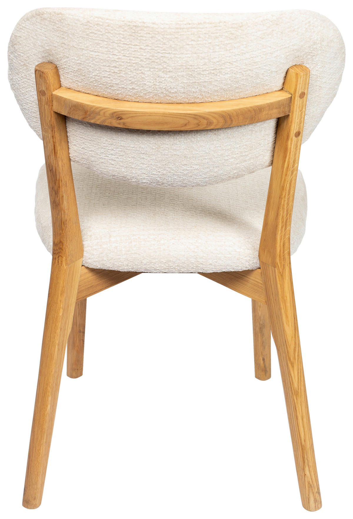 STUHL  Stoffauswahl Webstoff  - Eichefarben/Beige, MODERN, Holz/Textil (51/86/60cm) - Carryhome