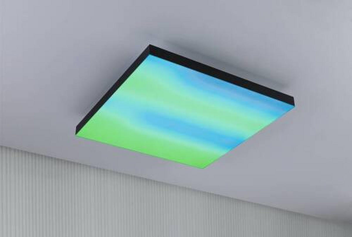 LED-PANEEL 45/45/6,4 cm   - Schwarz, Basics, Metall (45/45/6,4cm) - Paulmann