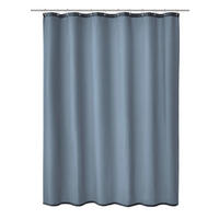 ZUHANYFÜGGÖNY 180/200 cm  - szürkéskék, Basics, textil (180/200cm) - Kleine Wolke