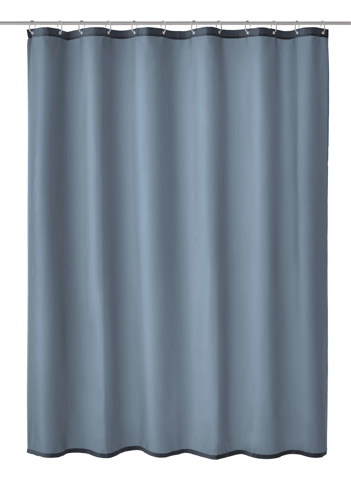 ZUHANYFÜGGÖNY 180/200 cm  - szürkéskék, Basics, textil (180/200cm) - Kleine Wolke
