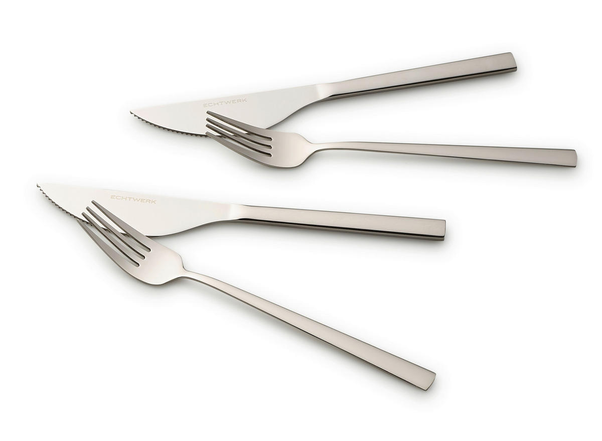 PIZZABESTECK   - Silberfarben, Basics, Metall (23cm) - Echtwerk