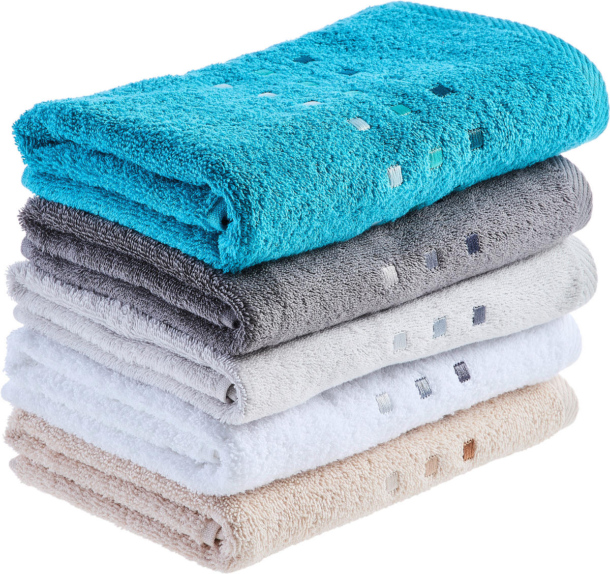 HANDTUCH Quattro Beige  - Beige, Basics, Textil (50/100cm) - Esposa