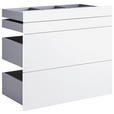 SCHUBLADENSET 90,9/82/46,8 cm   - Weiß, KONVENTIONELL, Holzwerkstoff (90,9/82/46,8cm) - Hom`in