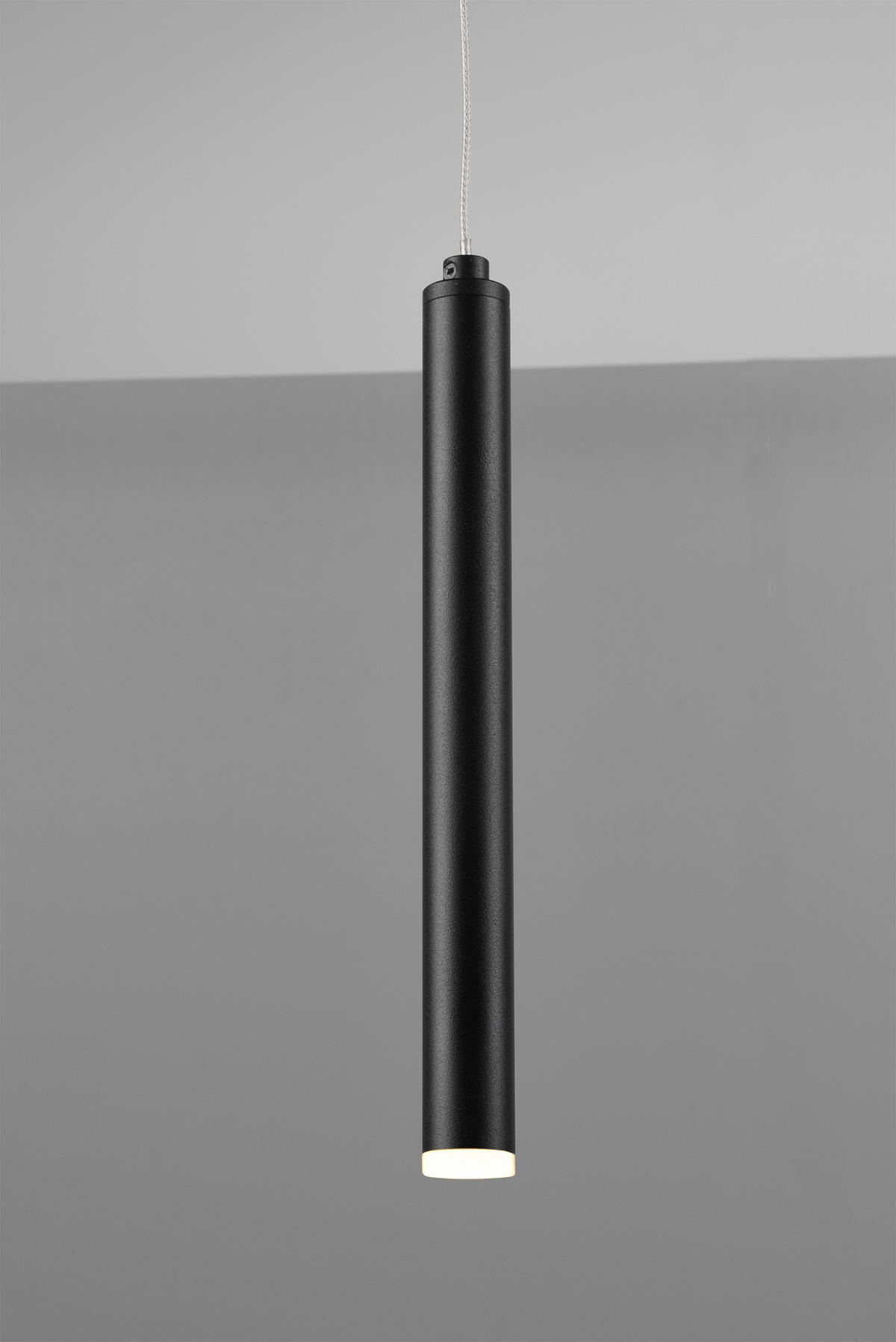ZÁVESNÉ LED SVIETIDLO, 40/150 cm  - čierna, Trend, kov (40/150cm)