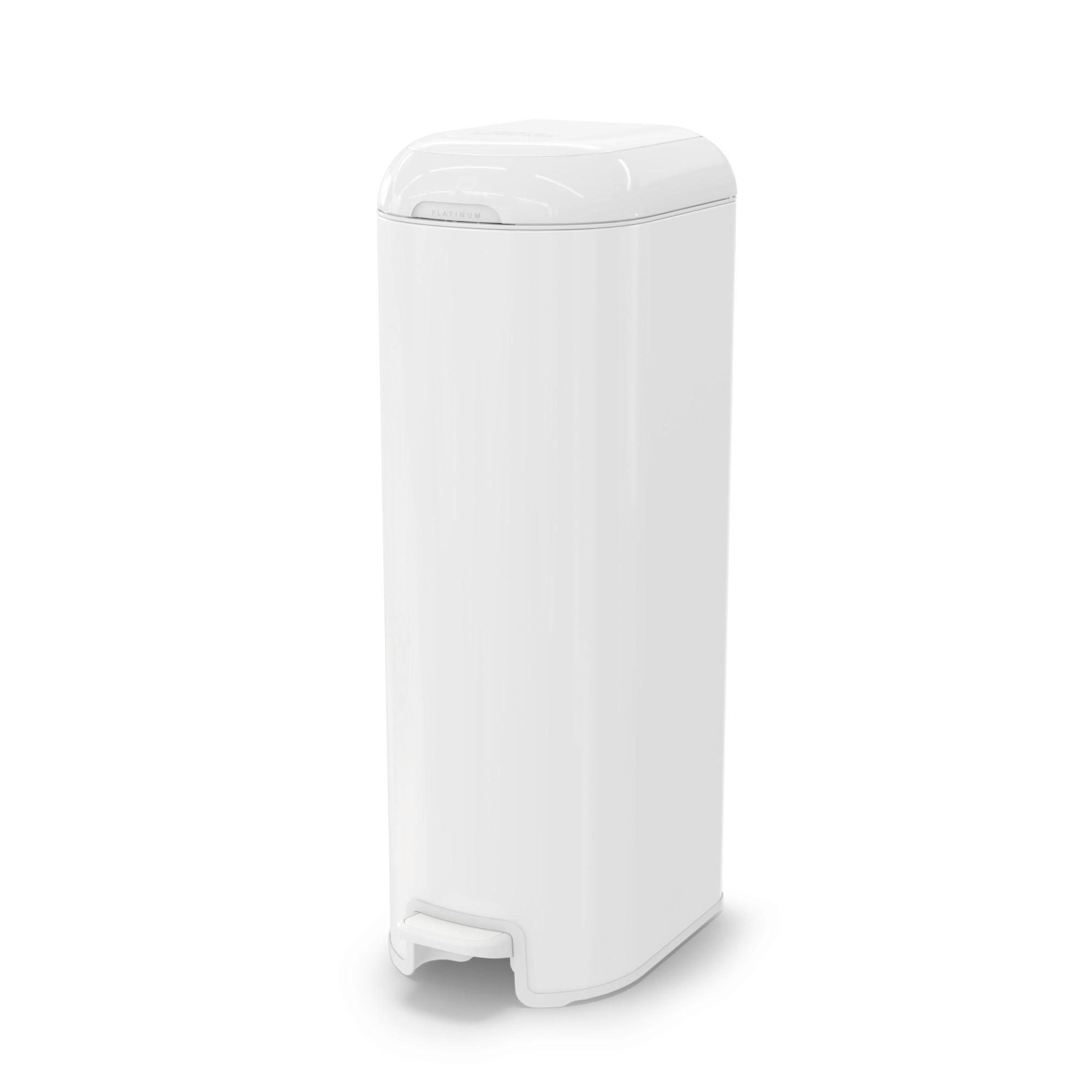 WINDELEIMER  Diaper Genie  - Weiß Hochglanz, Basics, Kunststoff/Metall (23/68.6/32.8cm)