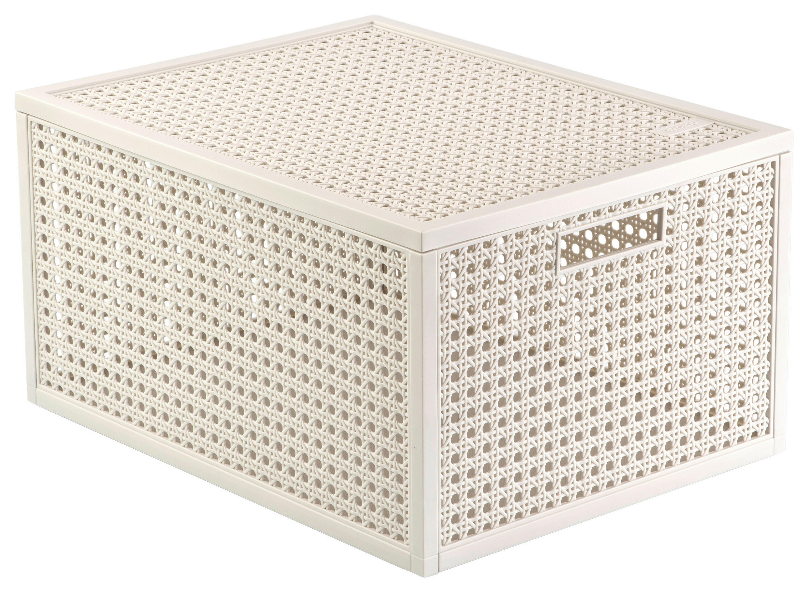 DOBOZ  - bézs, Basics, műanyag (300/207/376cm)