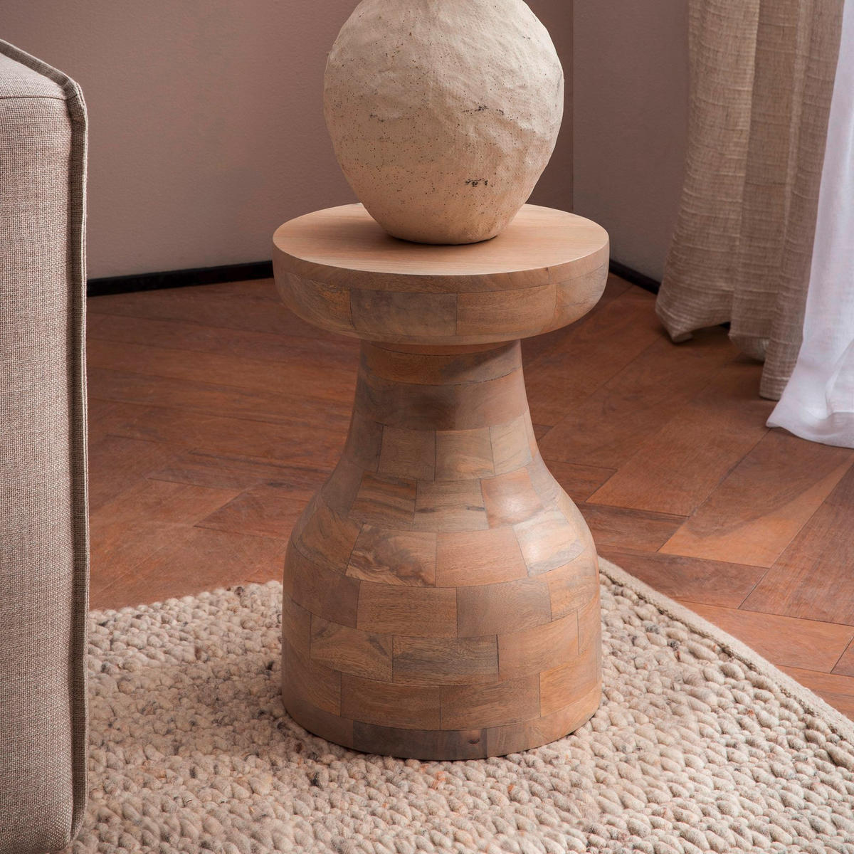 BEISTELLTISCH in Holz 30/30/42,5 cm  - Braun, Design, Holz (30/30/42,5cm) - Livetastic
