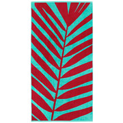 STRANDTUCH 90/180 cm - Pink/Mintgrün, Trend, Textil (90/180cm) - Novel