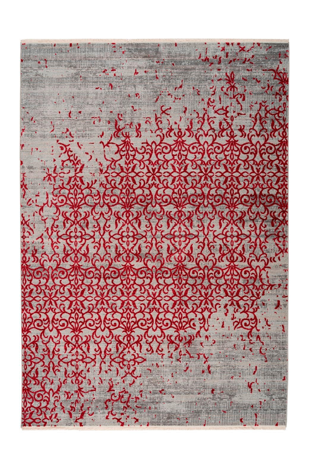 WEBTEPPICH 120/170 cm Baroque Rot  - Rot, Basics, Textil (120/170cm) - Novel