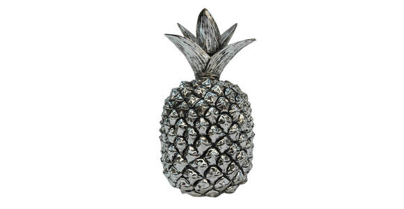 DEKOANANAS - Silberfarben, Basics, Kunststoff (15,5/28/15cm) - Ambia Home