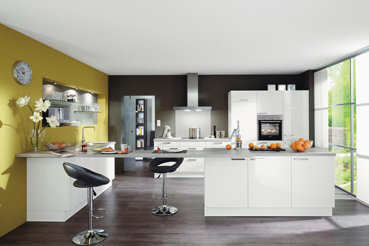 EINBAUKÜCHE   - Design, Holzwerkstoff - Novel