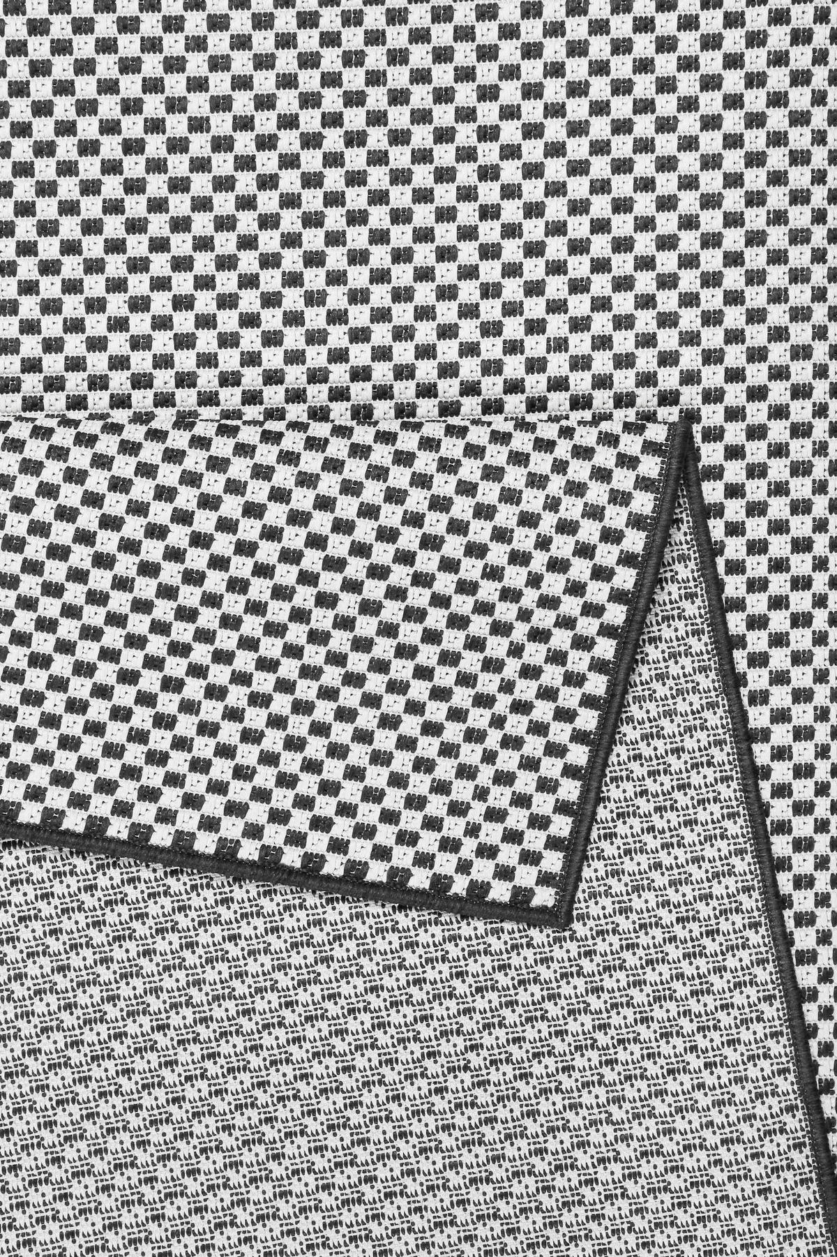 OUTDOORTEPPICH 133/200 cm Raccoon Schwarz  - Schwarz, Design, Textil (133/200cm) - Esprit