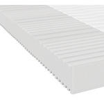 WENDEMATRATZE 90/200 cm Höhe ca. 14 cm  - Weiß, Basics, Textil (90/200cm) - Xora