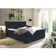 BOXSPRINGBETT 180/200 cm  in Schwarz  - Schwarz, Basics, Holzwerkstoff/Kunststoff (180/200cm) - Esposa