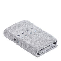 HANDTUCH Quattro Silberfarben  - Silberfarben, Basics, Textil (50/100cm) - Esposa