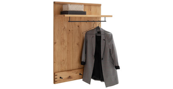 GARDEROBE  in 175/208/37 cm  - Wildeiche, Natur, Holz/Holzwerkstoff (175/208/37cm) - Waldwelt