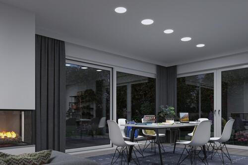 LED-PANEEL 21,5/21,5/1 cm   - Weiß, Basics, Kunststoff (21,5/21,5/1cm) - Paulmann