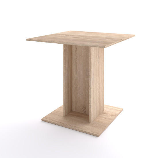 STOL ZA BLAGOVAONICU  hrast Sonoma  drvni materijal      - hrast Sonoma, Moderno, drvni materijal (80/80/75cm)