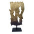 Skulptur - Silberfarben, Trend, Metall (22/47/11cm) - Ambia Home Skulptur - Silberfarben, Trend, Metall (22/47/11cm) - Ambia Home