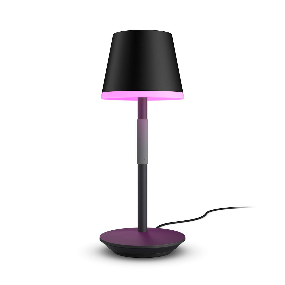AKKU-TISCHLEUCHTE - Schwarz, Design, Metall (14,2/35cm) - Philips HUE