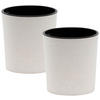 ÜBERTOPF-SET 30/30,5 cm  - Weiß, Basics, Kunststoff (30/30,5cm) - Siena Garden