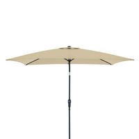 SONNENSCHIRM 250 x 199 cm Sandfarben  - Sandfarben/Anthrazit, Basics, Textil/Metall (250/200cm) - Doppler