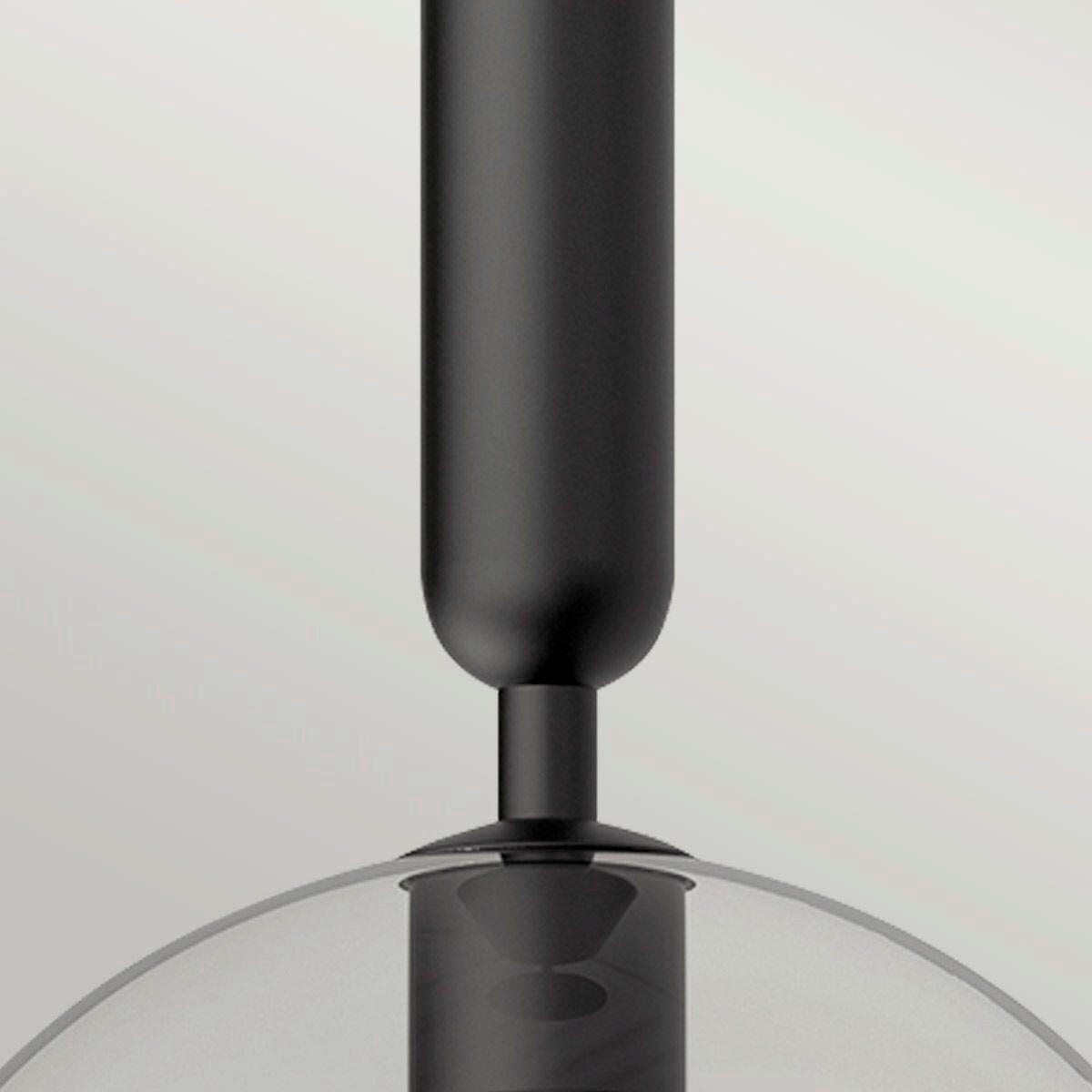 HÄNGELEUCHTE 32,4/30,5 cm  - Schwarz, KONVENTIONELL, Glas/Metall (32,4/30,5cm) - Elstead Lighting