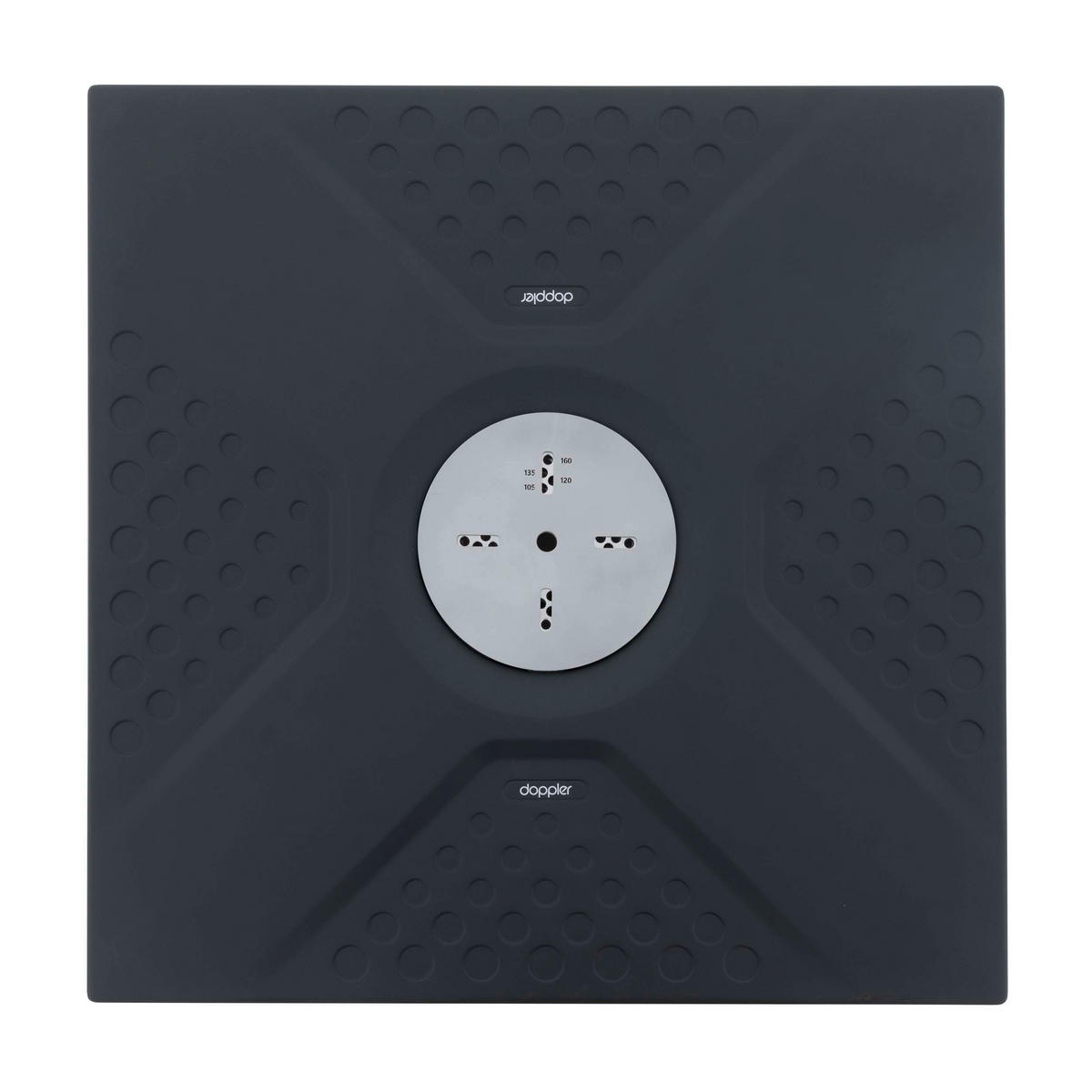 NAPERNYŐ ÁLLVÁNY - antracit/szürke, Basics, műanyag/fém (88/20/88cm) - Doppler