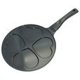 CREPESPFANNE 26 cm Keramikbeschichtung  - Schwarz, Trend, Kunststoff/Metall (26cm) - Homeware Profession.