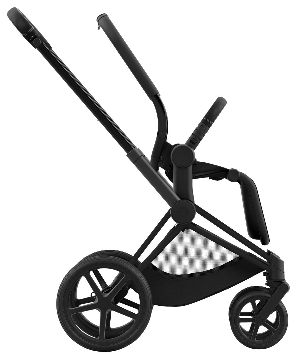 KINDERWAGENGESTELL ePriam  - Schwarz, Basics, Metall (95/59/117cm) - cybex PLATINUM